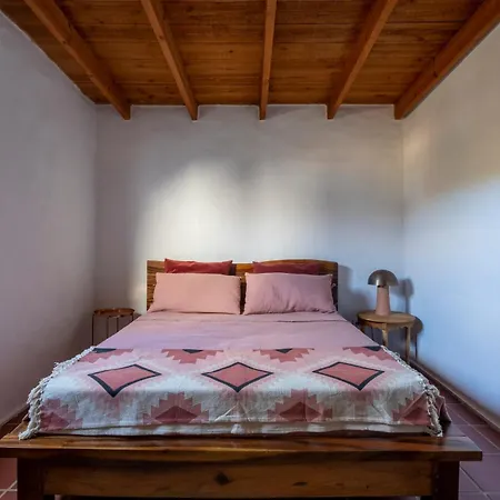 Rustic With Pool In Center