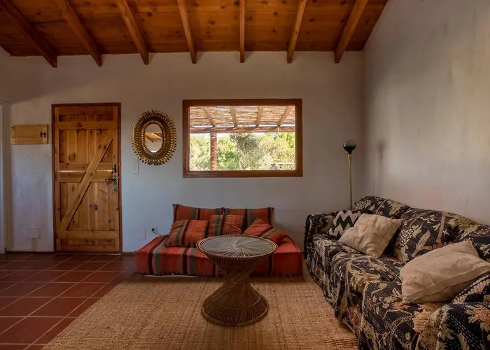 Rustic With Pool In Center