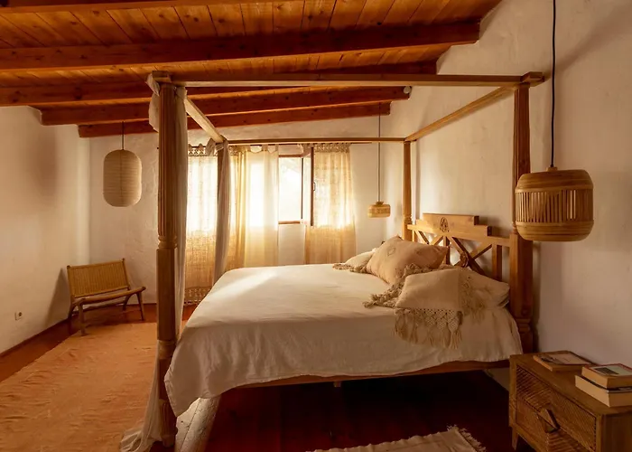 Rustic With Pool In Center