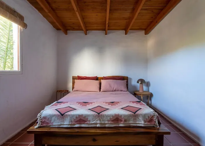 Rustic With Pool In Center