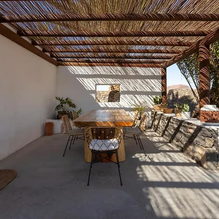 Rustic With Pool In Center