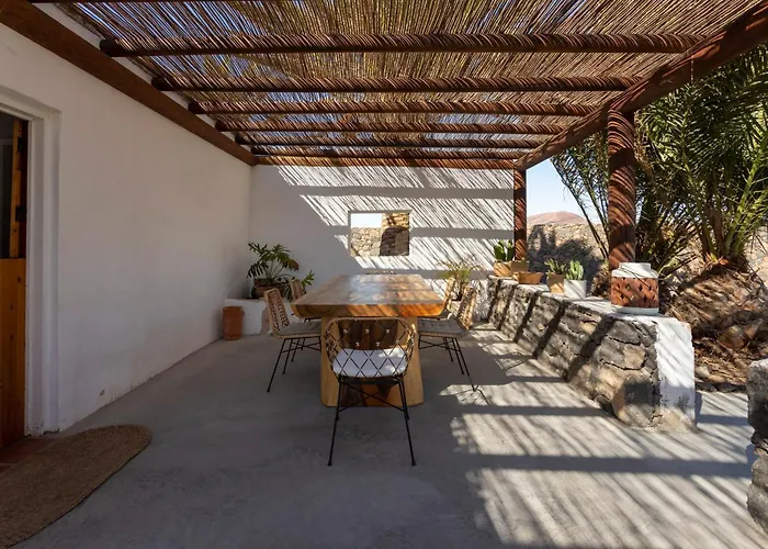 Rustic With Pool In Center